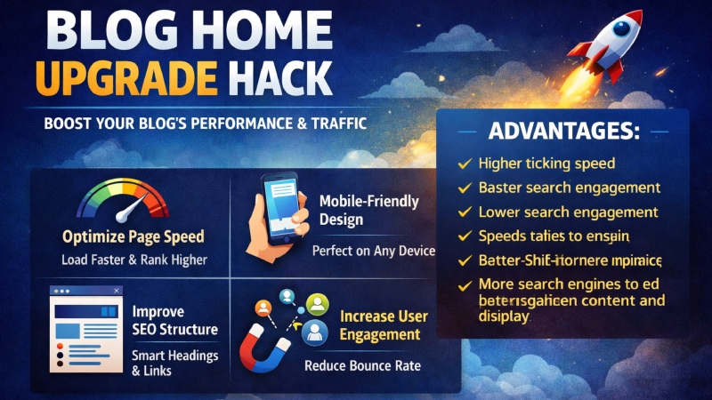 Blog Home Upgrade Hack